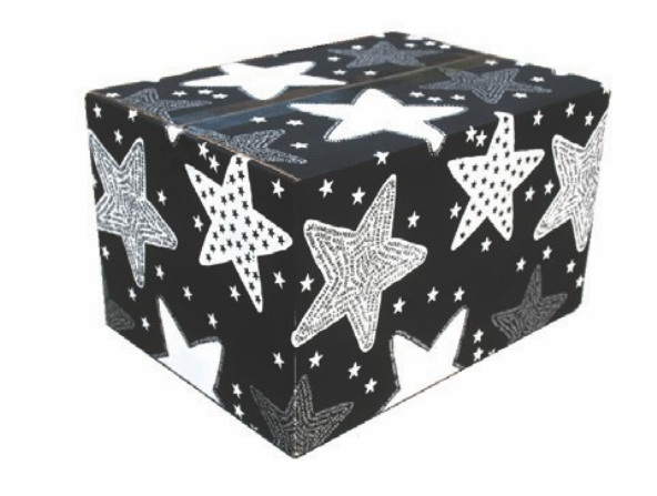 Stars wit/zwart
